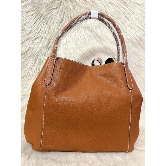 G.I.L.I. Rustic Leather Medium Roma Tote natural color - Picture 5 of 12